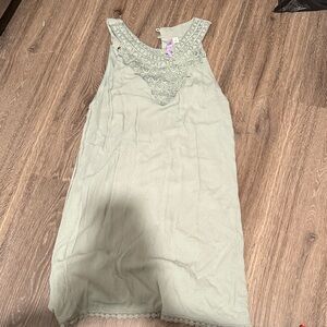 Francesca’s Elegant Mint Green Dress